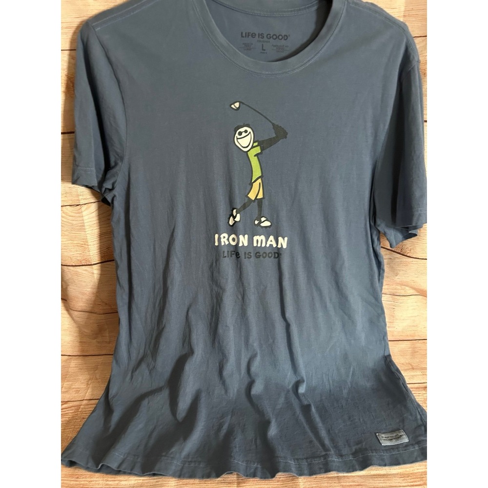 Life is good golf shirts